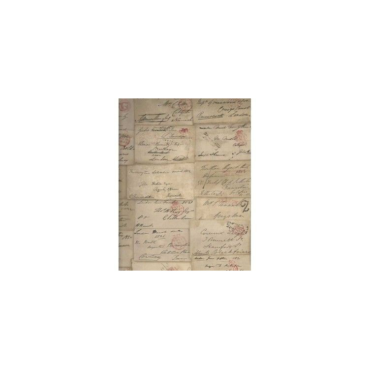 CARTA PARATI ANDREW MARTIN - LOVE LETTER - PARCHMENT