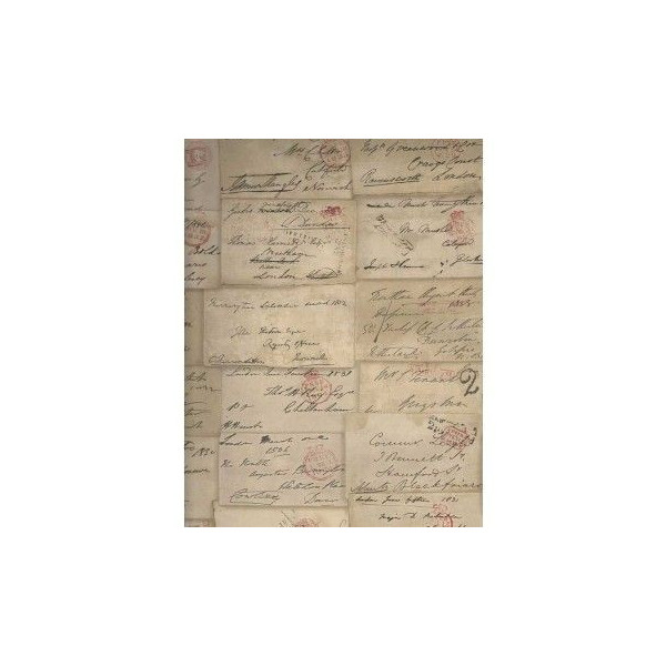 CARTA PARATI ANDREW MARTIN - LOVE LETTER - PARCHMENT