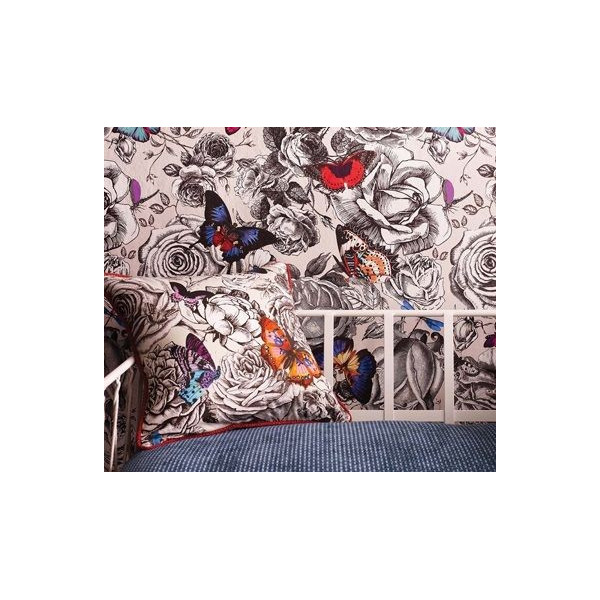 CARTA PARATI - OSBORNE & LITTLE - BUTTERFLY GARDEN