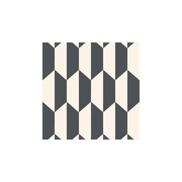 CARTA PARATI COLE & SON - TILE - 05/12050 BLACK&WHITE