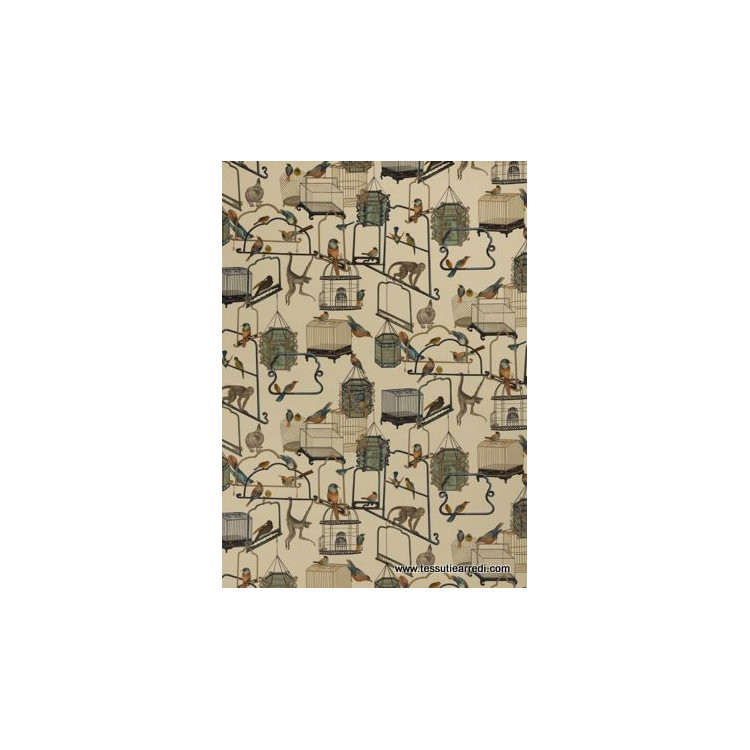 TESSUTO - JP & BAKER - MENAGERIE VELVET - BP10591-1 