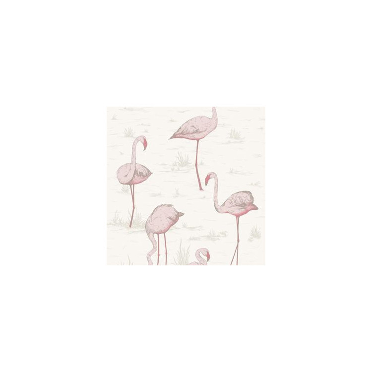 CARTA PARATI COLE & SON - FLAMINGOS - 95-8045 ROSA