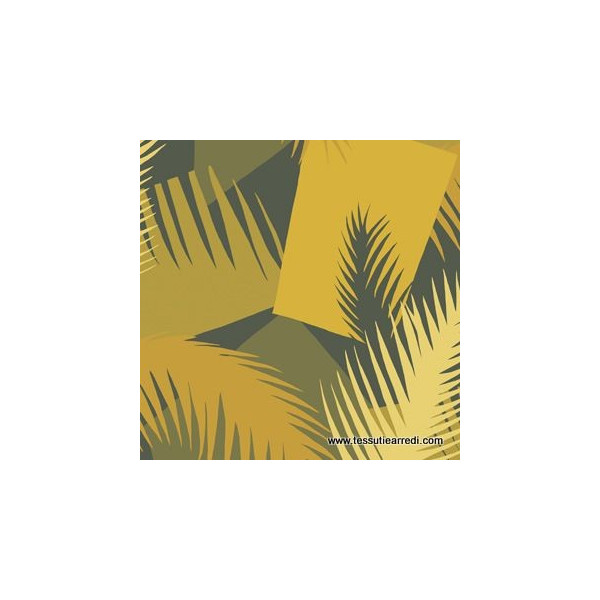 CARTA PARATI COLE & SON - DECO PALM - 105/8035 OCRA