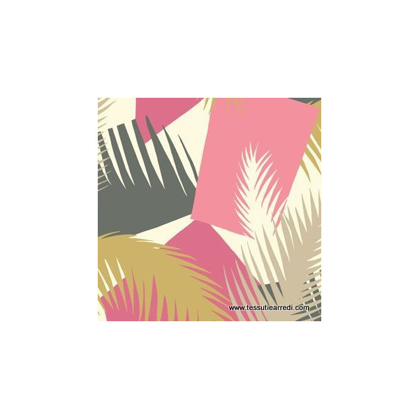 CARTA PARATI COLE & SON - DECO PALM - 105/8038 ROSA