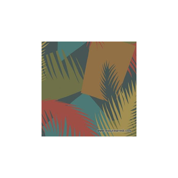 CARTA PARATI COLE & SON - DECO PALM - 105/8039 BRUCIATO