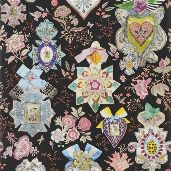 CARTA PARATI CHRISTIAN LACROIX - COCARDE - PCL694/03 REGLISSE