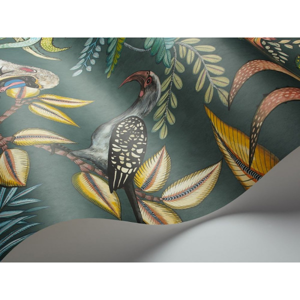 CARTA PARATI COLE&SON - SAVUTI - 109-1006 PETROLIO