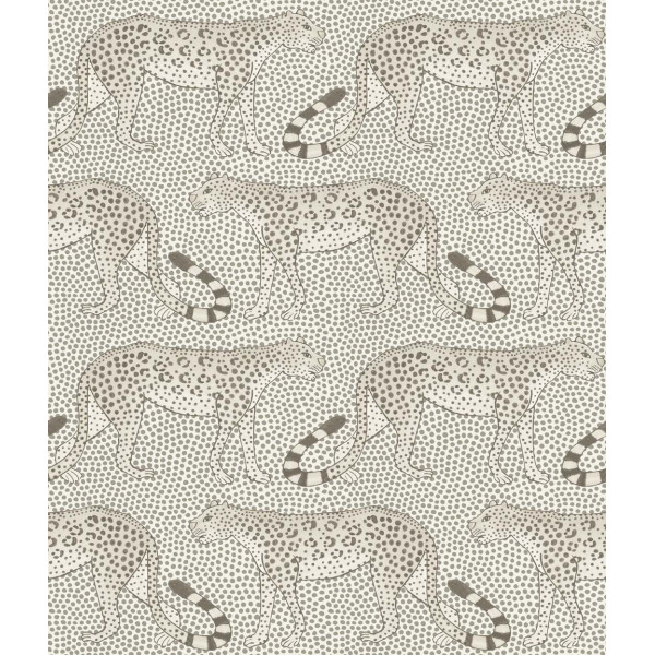 CARTA PARATI COLE&SON - LEOPARD WALK - 109-2011 GRIGIO