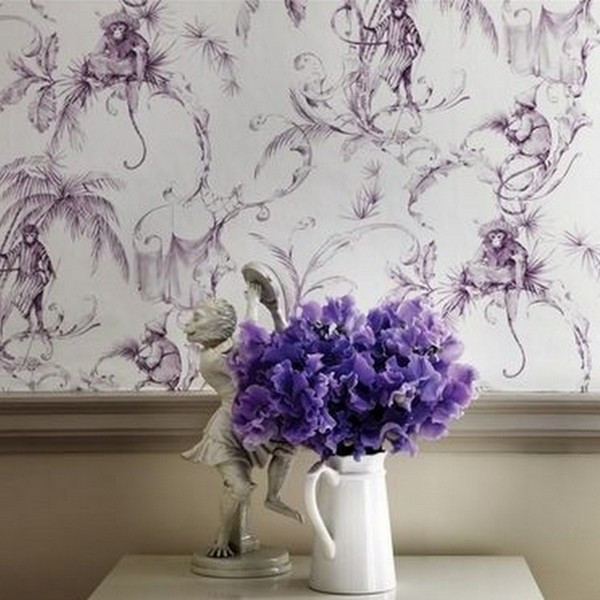 CARTA PARATI - NINA CAMPBELL - BARBARY TOILE