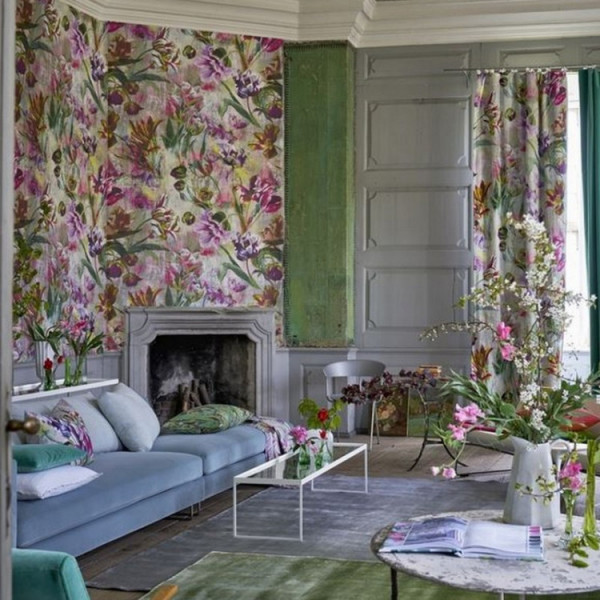 CARTA PARATI DESIGNERS GUILD - TULIPA STELLATA