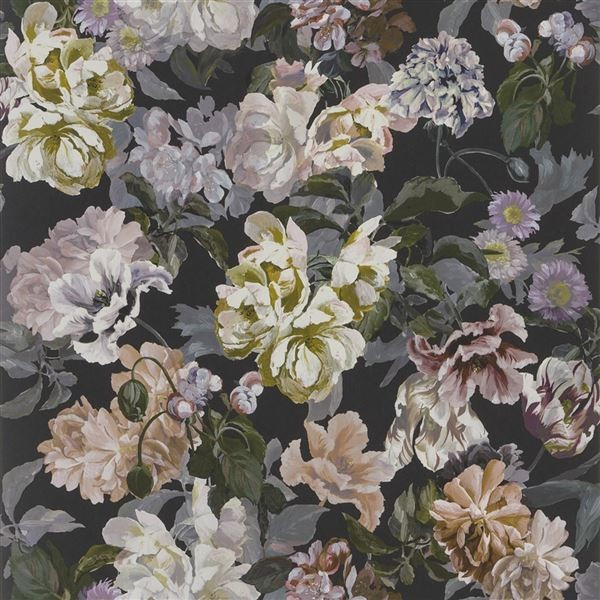 DELFT FLOWER PDG1033/01 CHARCOAL