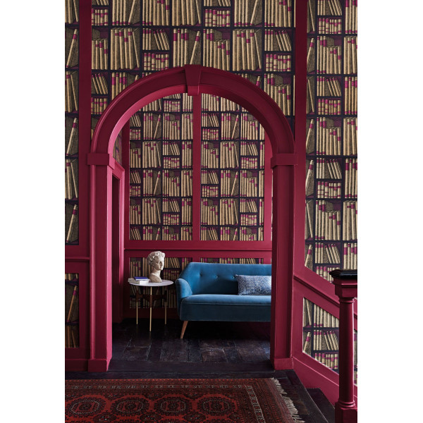 CARTA PARATI FORNASETTI - COLE&SON - EX LIBRIS