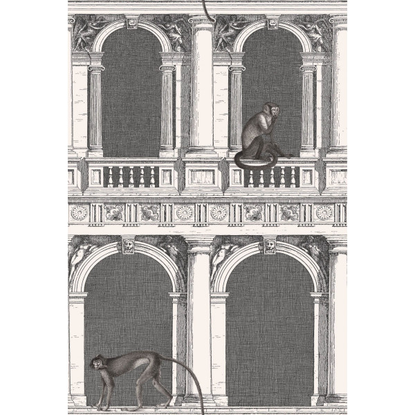 CARTA PARATI FORNASETTI - COLE&SON - PROCURATIE E SCIMMIE