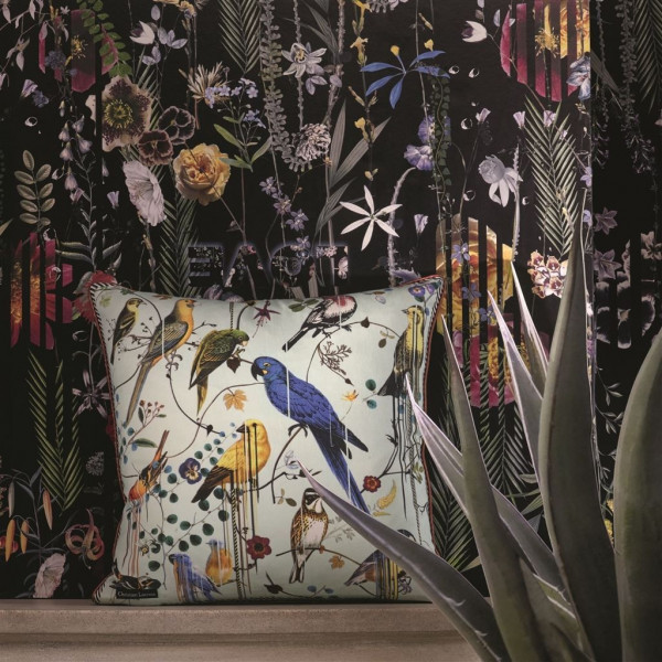 CUSCINO CHRISTIAN LACROIX - BIRDS SINFONIA CREPUSCULE