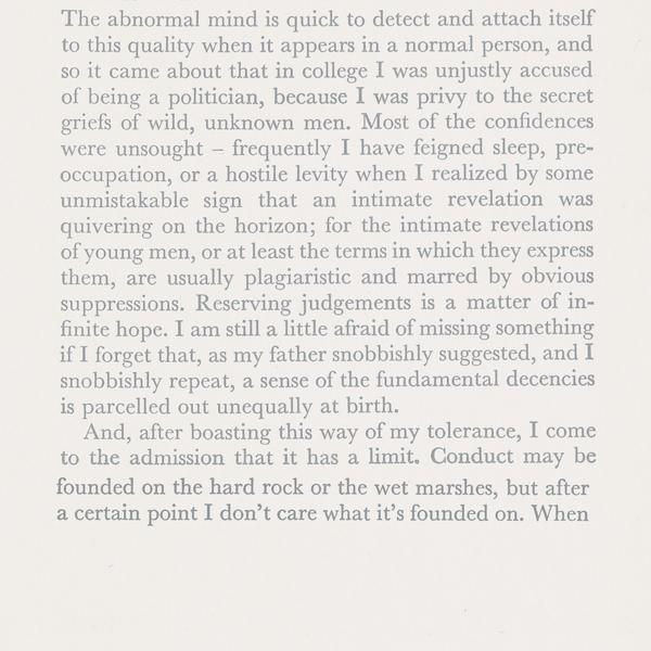CARTA PARATI ANDREW MARTIN - GREAT GATSBY