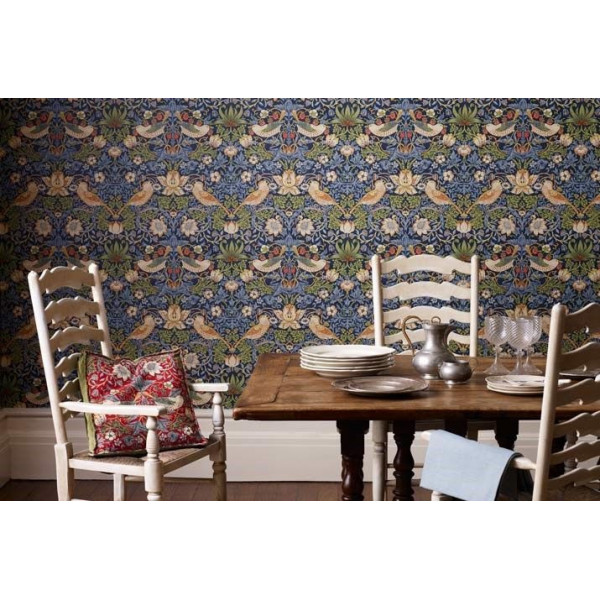 CARTA PARATI MORRIS & Co - STRAWBERRY THIEF