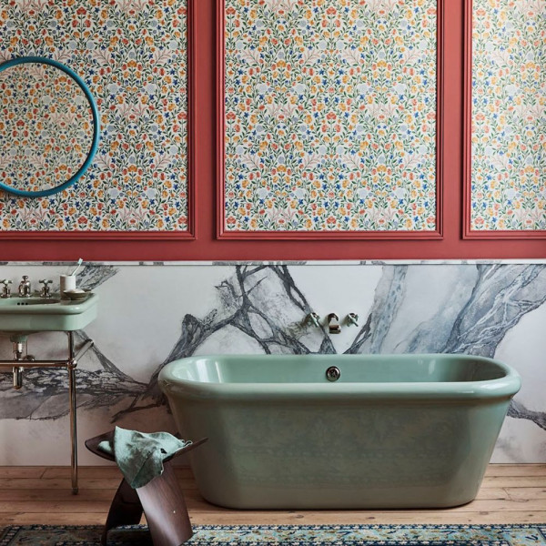 CARTA PARATI COLE & SON - COURT EMBROIDERY