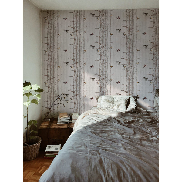 CARTA PARATI COORDONNE' - BIRCH TREES