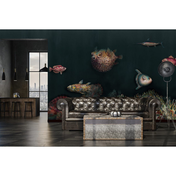CARTA PARATI - COORDONNE' - DEEP OCEAN