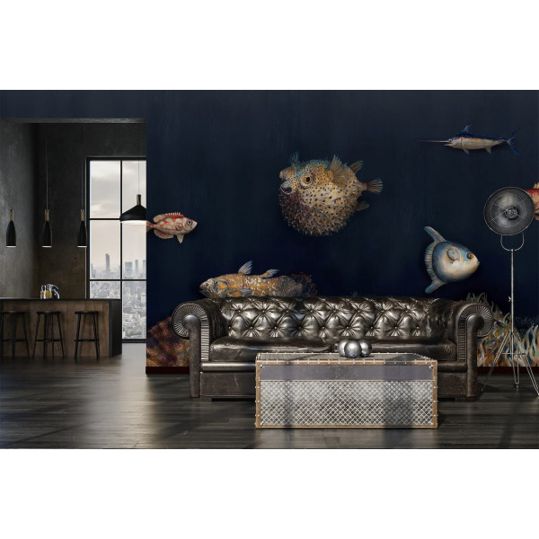 CARTA PARATI - COORDONNE' - DEEP OCEAN