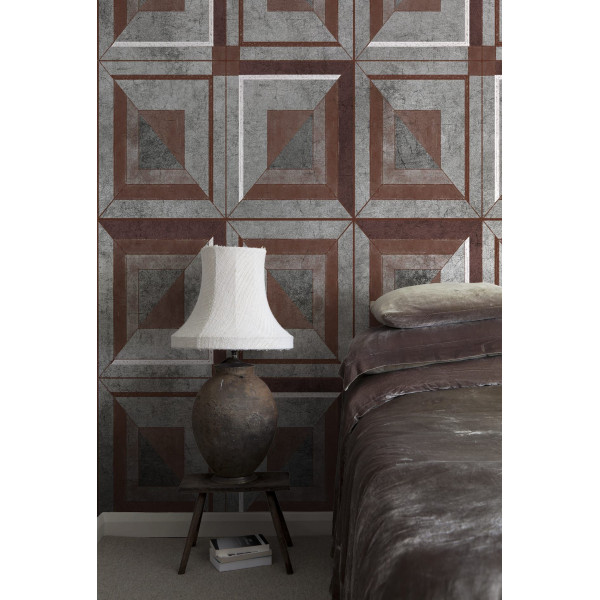 CARTA PARATI PANORAMICA COORDONNE' - EMPIRE METALLICS
