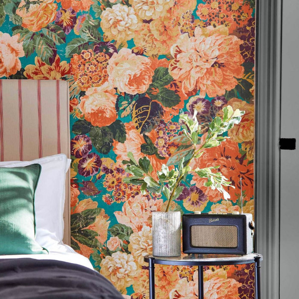 CARTA PARATI - SANDERSON - VERY ROSE AND PEONY