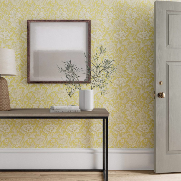 CARTA PARATI MORRIS & Co - CHRYSANTHEMUM TOILE