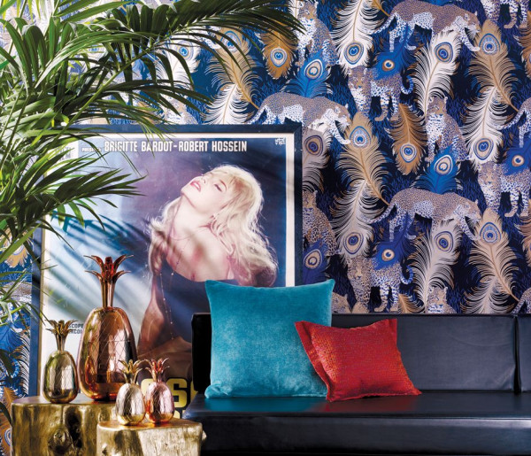 CARTA PARATI - MATTHEW WILLIAMSON - LEOPARDO