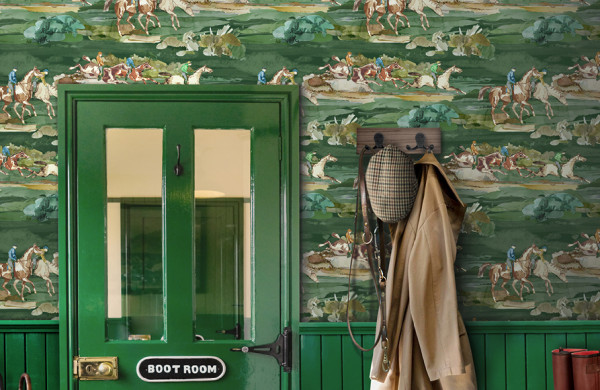 CARTA PARATI MULBERRY - MORNING GALLOP