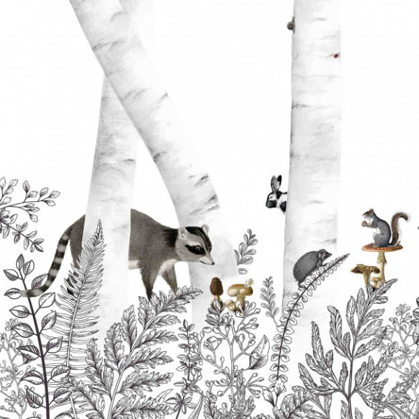 CARTA PANORAMICA - LES DOMINOTIERS - WOODY CHESNUT