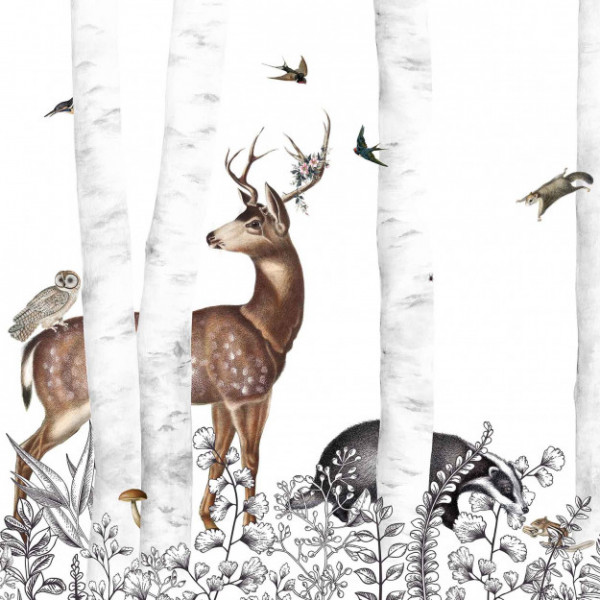 CARTA PANORAMICA - LES DOMINOTIERS - WOODY CHESNUT