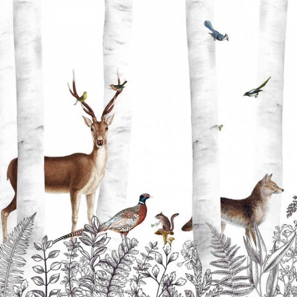 CARTA PANORAMICA - LES DOMINOTIERS - WOODY CHESNUT