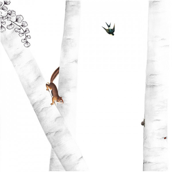 CARTA PANORAMICA - LES DOMINOTIERS - WOODY CHESNUT