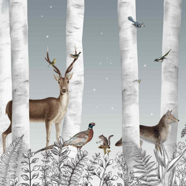 CARTA PANORAMICA - LES DOMINOTIERS - WOODY CHESNUT