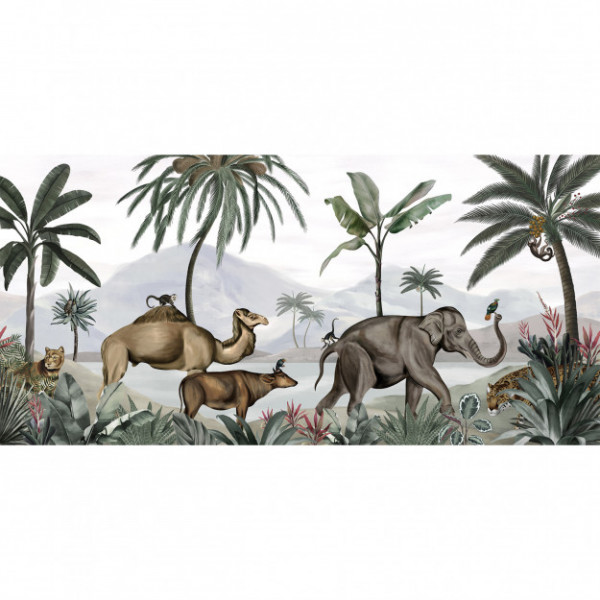 CARTA PANORAMICA - LES DOMINOTIERS - WILD INDIA