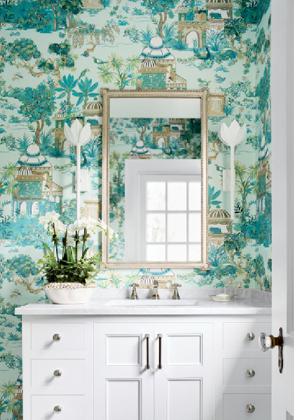 CARTA PARATI THIBAUT - MYSTIC GARDEN