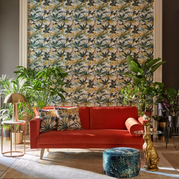 CARTA PARATI CLARKE & CLARKE -  TOUCAN