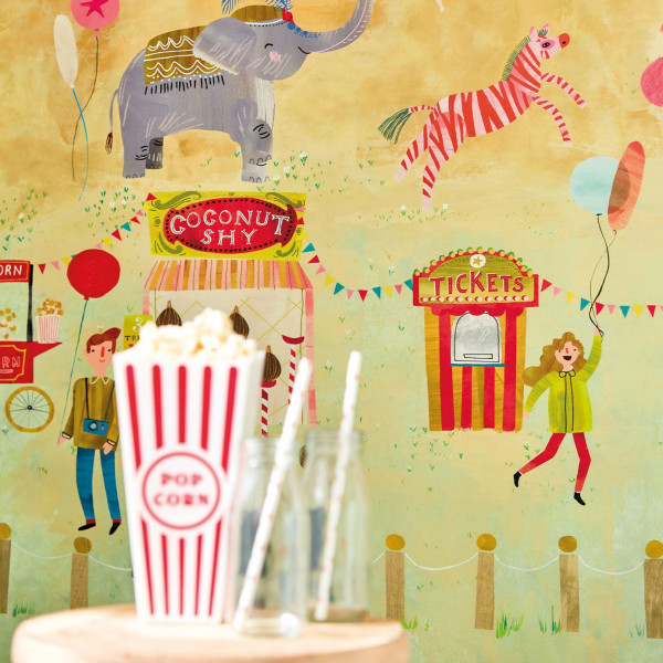 CARTA PARATI HARLEQUIN - LIFES A CIRCUS