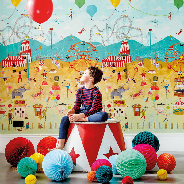 CARTA PARATI HARLEQUIN - LIFES A CIRCUS