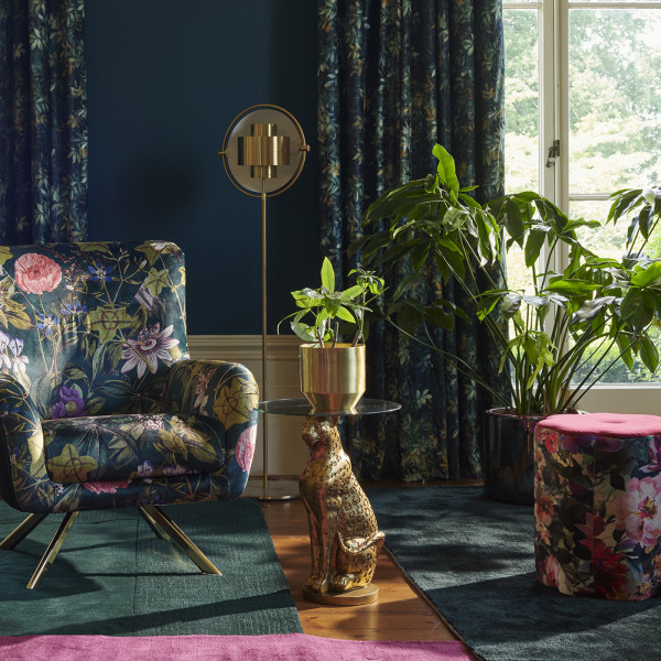 TESSUTO CLARKE & CLARKE - PASSIFLORA