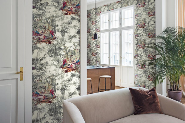 CARTA PARATI RUBELLI - DÉJEUNER SUR L'HERBE