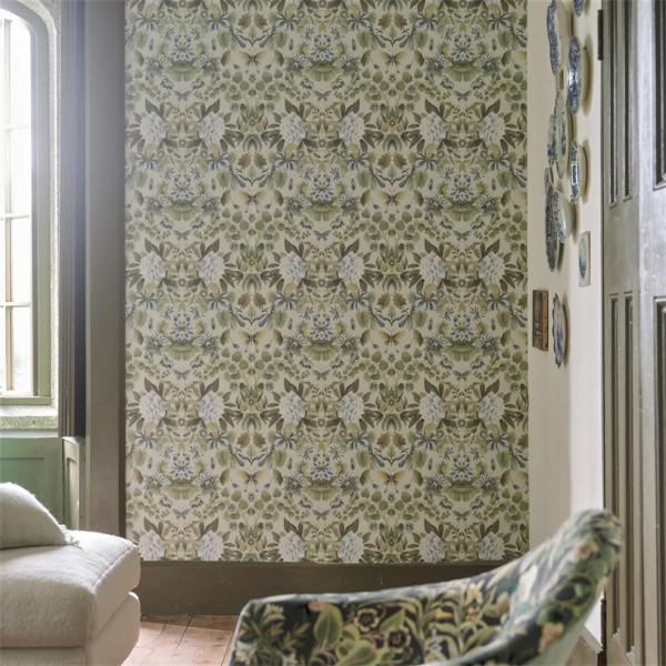 CARTA PARATI DESIGNERS GUILD - IKEBANA DAMASK