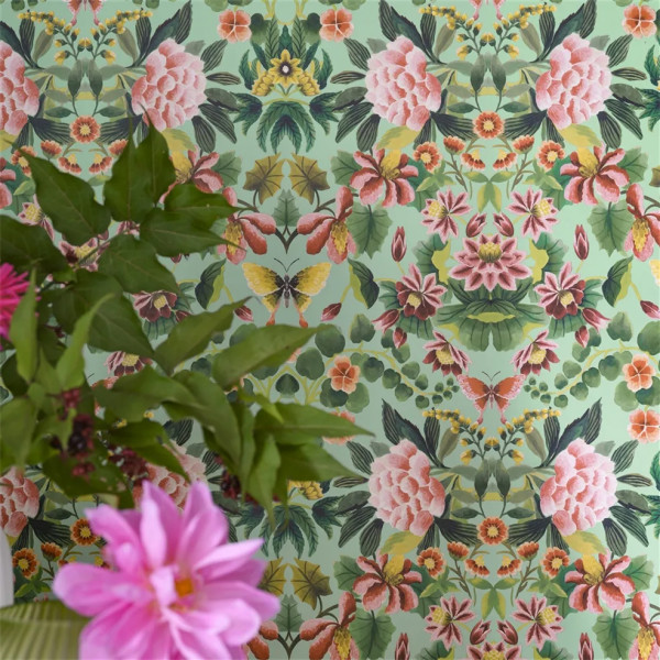 CARTA PARATI DESIGNERS GUILD - IKEBANA DAMASK