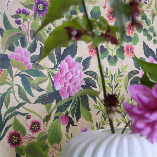CARTA PARATI DESIGNERS GUILD - IKEBANA DAMASK