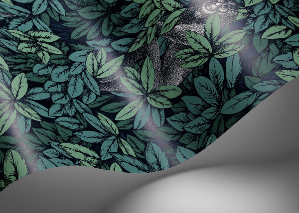 CARTA PARATI COLE&SON FORNASETTI - FOGLIE E SCIMMIE