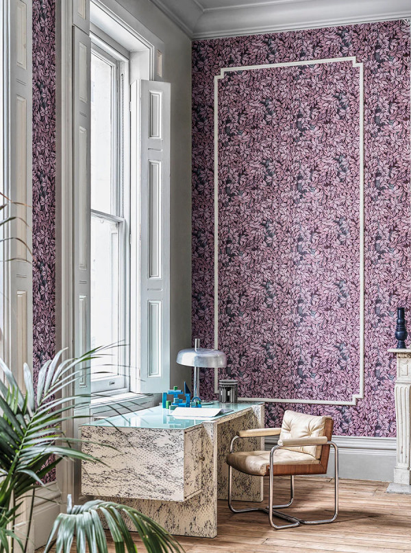CARTA PARATI COLE&SON FORNASETTI - FOGLIE E SCIMMIE