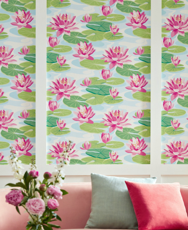 CARTA PARATI OHPOPSI - WATERLILY