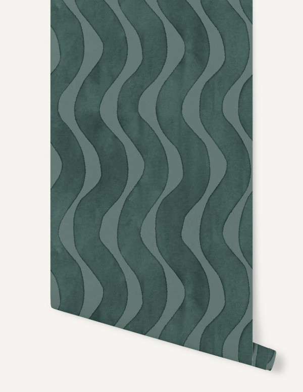 CARTA PARATI PAPERMINT - LA VAGUE