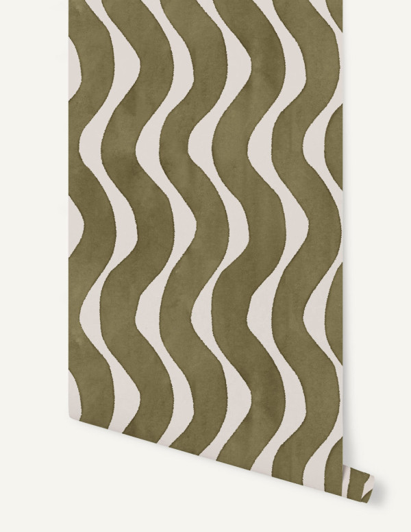 CARTA PARATI PAPERMINT - LA VAGUE