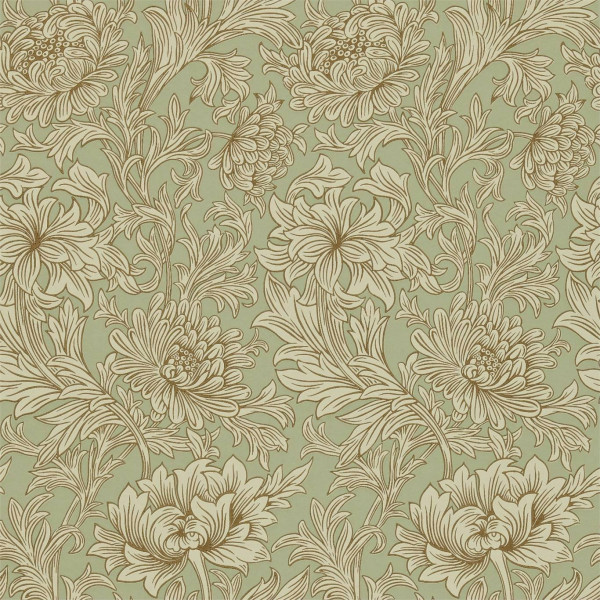 CARTA PARATI MORRIS & Co - CHRYSANTHEMUM TOILE